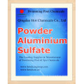 Sulfate d&#39;aluminium de granule / poudre pour des produits chimiques de floculant de traitement de l&#39;eau